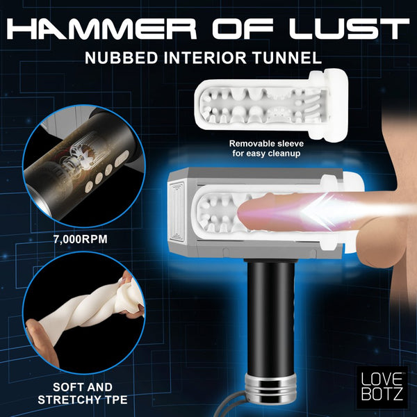 LoveBotz Thunder Stroker Sucking Rechargeable Masturbator - Extreme Toyz Singapore - https://extremetoyz.com.sg - Sex Toys and Lingerie Online Store - Bondage Gear / Vibrators / Electrosex Toys / Wireless Remote Control Vibes / Sexy Lingerie and Role Play / BDSM / Dungeon Furnitures / Dildos and Strap Ons &nbsp;/ Anal and Prostate Massagers / Anal Douche and Cleaning Aide / Delay Sprays and Gels / Lubricants and more...