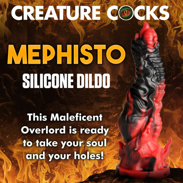 Creature Cocks Mephisto Silicone Dildo - Extreme Toyz Singapore - https://extremetoyz.com.sg - Sex Toys and Lingerie Online Store - Bondage Gear / Vibrators / Electrosex Toys / Wireless Remote Control Vibes / Sexy Lingerie and Role Play / BDSM / Dungeon Furnitures / Dildos and Strap Ons  / Anal and Prostate Massagers / Anal Douche and Cleaning Aide / Delay Sprays and Gels / Lubricants and more...