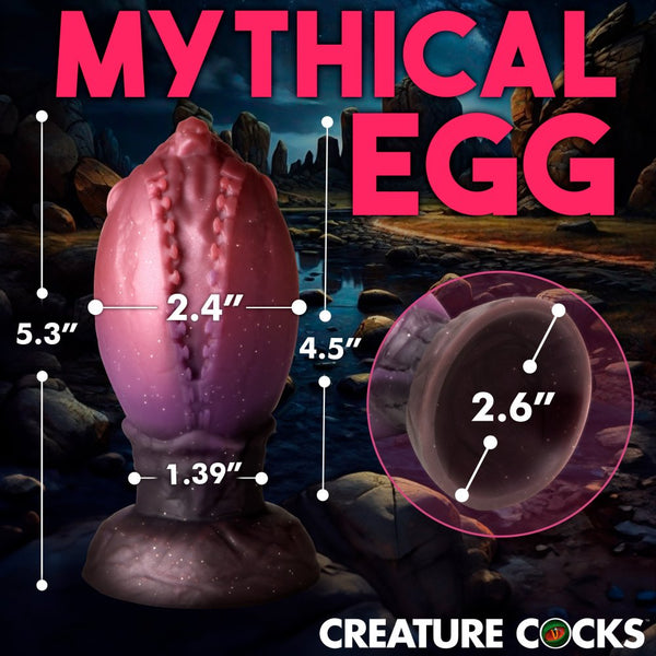 Creature Cocks Dragon Hatch Silicone Egg (2 Sizes Available) - Extreme Toyz Singapore - https://extremetoyz.com.sg - Sex Toys and Lingerie Online Store - Bondage Gear / Vibrators / Electrosex Toys / Wireless Remote Control Vibes / Sexy Lingerie and Role Play / BDSM / Dungeon Furnitures / Dildos and Strap Ons  / Anal and Prostate Massagers / Anal Douche and Cleaning Aide / Delay Sprays and Gels / Lubricants and more...