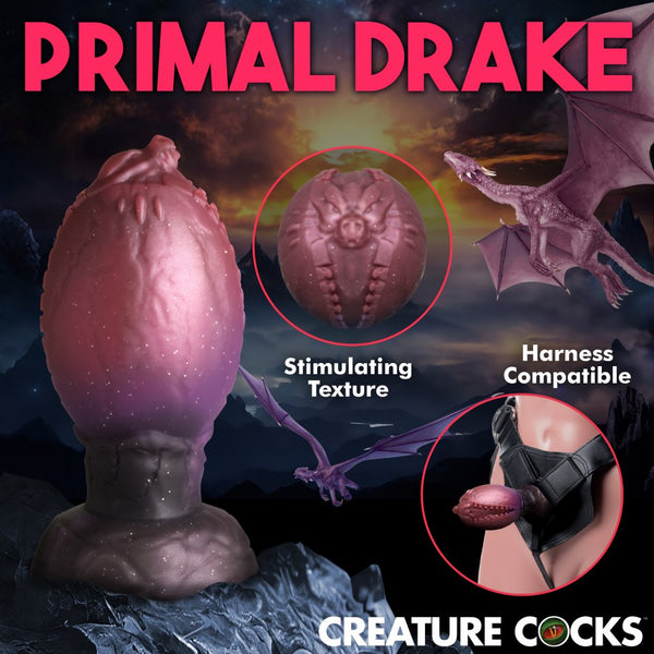 Creature Cocks Dragon Hatch Silicone Egg (2 Sizes Available) - Extreme Toyz Singapore - https://extremetoyz.com.sg - Sex Toys and Lingerie Online Store - Bondage Gear / Vibrators / Electrosex Toys / Wireless Remote Control Vibes / Sexy Lingerie and Role Play / BDSM / Dungeon Furnitures / Dildos and Strap Ons  / Anal and Prostate Massagers / Anal Douche and Cleaning Aide / Delay Sprays and Gels / Lubricants and more...