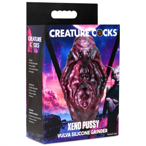 Creature Cocks Xeno Pussy Vulva Silicone Grinder - Extreme Toyz Singapore - https://extremetoyz.com.sg - Sex Toys and Lingerie Online Store - Bondage Gear / Vibrators / Electrosex Toys / Wireless Remote Control Vibes / Sexy Lingerie and Role Play / BDSM / Dungeon Furnitures / Dildos and Strap Ons  / Anal and Prostate Massagers / Anal Douche and Cleaning Aide / Delay Sprays and Gels / Lubricants and more...
