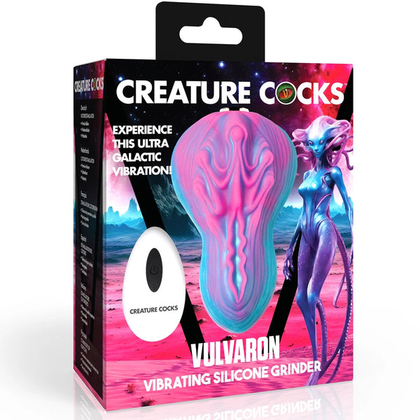 Vulvaron Vibrating Silicone Remote Controlled Grinder