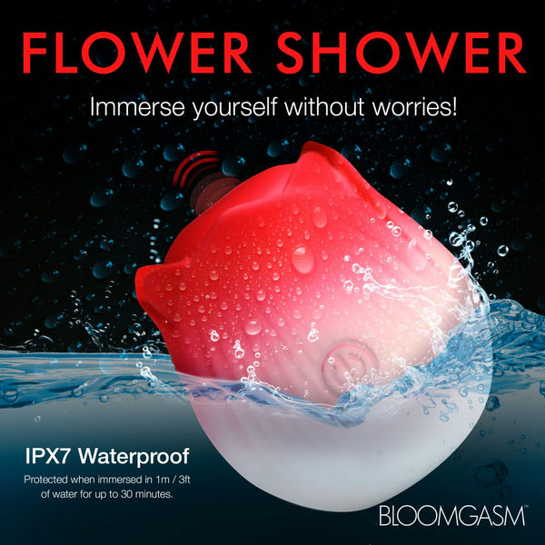 Inmi Bloomgasm Pulsing Petals Throbbing Rose Rechargeable Clit Stimulator (2 Colours Available) - Extreme Toyz Singapore - https://extremetoyz.com.sg - Sex Toys and Lingerie Online Store - Bondage Gear / Vibrators / Electrosex Toys / Wireless Remote Control Vibes / Sexy Lingerie and Role Play / BDSM / Dungeon Furnitures / Dildos and Strap Ons  / Anal and Prostate Massagers / Anal Douche and Cleaning Aide / Delay Sprays and Gels / Lubricants and more...