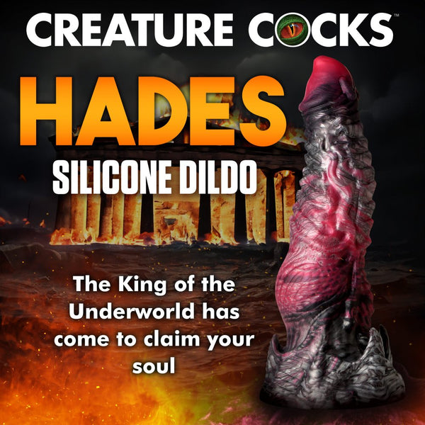 Creature Cocks Hades Silicone Dildo - Large - Extreme Toyz Singapore - https://extremetoyz.com.sg - Sex Toys and Lingerie Online Store - Bondage Gear / Vibrators / Electrosex Toys / Wireless Remote Control Vibes / Sexy Lingerie and Role Play / BDSM / Dungeon Furnitures / Dildos and Strap Ons  / Anal and Prostate Massagers / Anal Douche and Cleaning Aide / Delay Sprays and Gels / Lubricants and more...