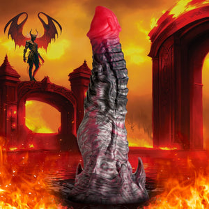 Creature Cocks Hades Silicone Dildo - Medium - Extreme Toyz Singapore - https://extremetoyz.com.sg - Sex Toys and Lingerie Online Store - Bondage Gear / Vibrators / Electrosex Toys / Wireless Remote Control Vibes / Sexy Lingerie and Role Play / BDSM / Dungeon Furnitures / Dildos and Strap Ons  / Anal and Prostate Massagers / Anal Douche and Cleaning Aide / Delay Sprays and Gels / Lubricants and more...