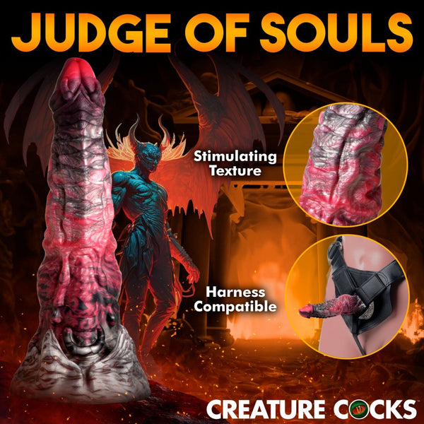 Creature Cocks Hades Silicone Dildo - Medium - Extreme Toyz Singapore - https://extremetoyz.com.sg - Sex Toys and Lingerie Online Store - Bondage Gear / Vibrators / Electrosex Toys / Wireless Remote Control Vibes / Sexy Lingerie and Role Play / BDSM / Dungeon Furnitures / Dildos and Strap Ons  / Anal and Prostate Massagers / Anal Douche and Cleaning Aide / Delay Sprays and Gels / Lubricants and more...