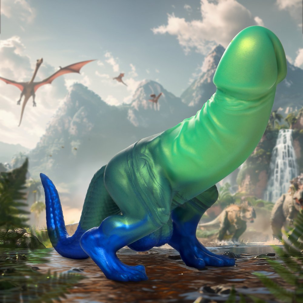 Creature Cocks Jurassic Cock Dinosaur Silicone Dildo - Extreme Toyz Singapore - https://extremetoyz.com.sg - Sex Toys and Lingerie Online Store - Bondage Gear / Vibrators / Electrosex Toys / Wireless Remote Control Vibes / Sexy Lingerie and Role Play / BDSM / Dungeon Furnitures / Dildos and Strap Ons &nbsp;/ Anal and Prostate Massagers / Anal Douche and Cleaning Aide / Delay Sprays and Gels / Lubricants and more...