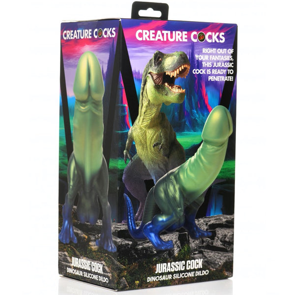 Creature Cocks Jurassic Cock Dinosaur Silicone Dildo - Extreme Toyz Singapore - https://extremetoyz.com.sg - Sex Toys and Lingerie Online Store - Bondage Gear / Vibrators / Electrosex Toys / Wireless Remote Control Vibes / Sexy Lingerie and Role Play / BDSM / Dungeon Furnitures / Dildos and Strap Ons &nbsp;/ Anal and Prostate Massagers / Anal Douche and Cleaning Aide / Delay Sprays and Gels / Lubricants and more...