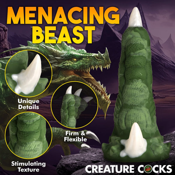 Creature Cocks Large Dragon Claw Silicone Dildo - Extreme Toyz Singapore - https://extremetoyz.com.sg - Sex Toys and Lingerie Online Store - Bondage Gear / Vibrators / Electrosex Toys / Wireless Remote Control Vibes / Sexy Lingerie and Role Play / BDSM / Dungeon Furnitures / Dildos and Strap Ons &nbsp;/ Anal and Prostate Massagers / Anal Douche and Cleaning Aide / Delay Sprays and Gels / Lubricants and more...