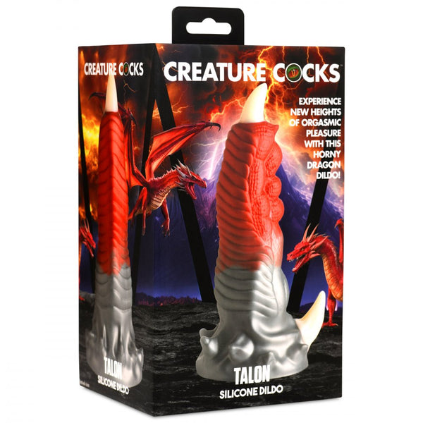 Creature Cocks Talon Silicone Dildo - Extreme Toyz Singapore - https://extremetoyz.com.sg - Sex Toys and Lingerie Online Store - Bondage Gear / Vibrators / Electrosex Toys / Wireless Remote Control Vibes / Sexy Lingerie and Role Play / BDSM / Dungeon Furnitures / Dildos and Strap Ons &nbsp;/ Anal and Prostate Massagers / Anal Douche and Cleaning Aide / Delay Sprays and Gels / Lubricants and more...