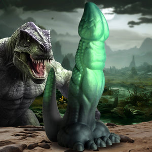 Creature Cocks Dickosaur Dinosaur Silicone Dildo - Extreme Toyz Singapore - https://extremetoyz.com.sg - Sex Toys and Lingerie Online Store - Bondage Gear / Vibrators / Electrosex Toys / Wireless Remote Control Vibes / Sexy Lingerie and Role Play / BDSM / Dungeon Furnitures / Dildos and Strap Ons  / Anal and Prostate Massagers / Anal Douche and Cleaning Aide / Delay Sprays and Gels / Lubricants and more...