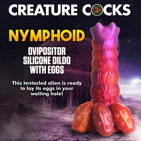 Creature Cocks Nymphoid Ovipositor Silicone Dildo - Extreme Toyz Singapore - https://extremetoyz.com.sg - Sex Toys and Lingerie Online Store - Bondage Gear / Vibrators / Electrosex Toys / Wireless Remote Control Vibes / Sexy Lingerie and Role Play / BDSM / Dungeon Furnitures / Dildos and Strap Ons &nbsp;/ Anal and Prostate Massagers / Anal Douche and Cleaning Aide / Delay Sprays and Gels / Lubricants and more...