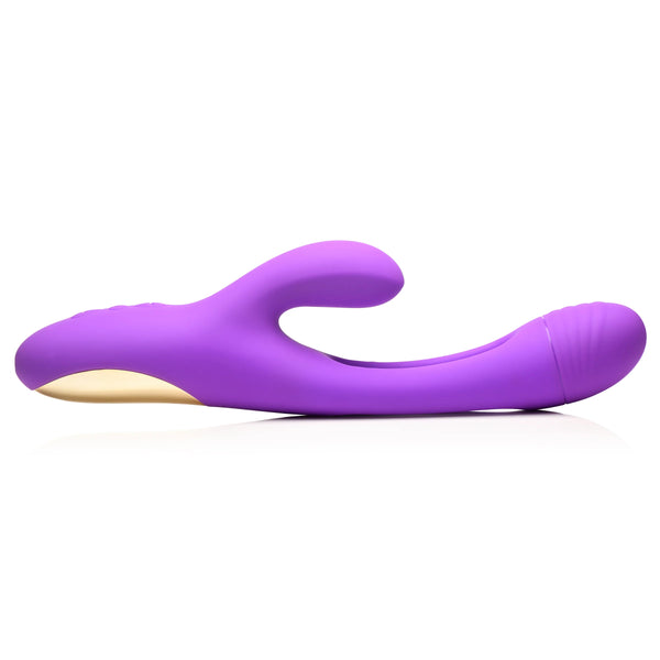 Flickers Tri Flick Rechargeable Flicking Silicone Rabbit Vibrator