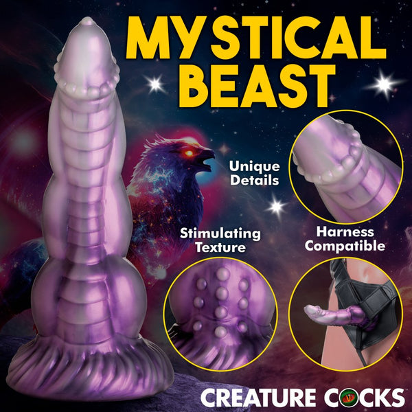 Creature Cocks Celestial Cock Silicone Dildo - Extreme Toyz Singapore - https://extremetoyz.com.sg - Sex Toys and Lingerie Online Store - Bondage Gear / Vibrators / Electrosex Toys / Wireless Remote Control Vibes / Sexy Lingerie and Role Play / BDSM / Dungeon Furnitures / Dildos and Strap Ons  / Anal and Prostate Massagers / Anal Douche and Cleaning Aide / Delay Sprays and Gels / Lubricants and more...\