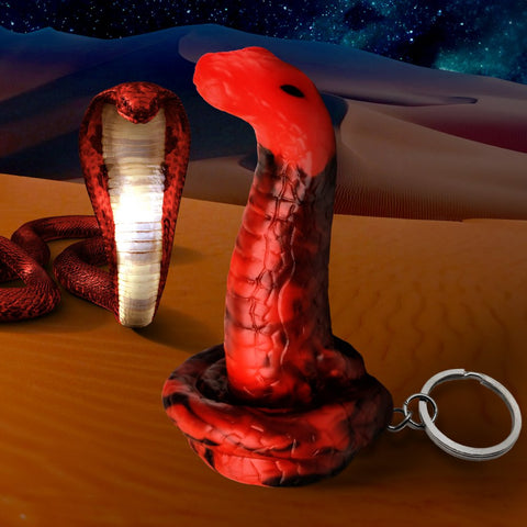 Creature Cocks King Cobra Mini Dildo Key Chain - Extreme Toyz Singapore - https://extremetoyz.com.sg - Sex Toys and Lingerie Online Store - Bondage Gear / Vibrators / Electrosex Toys / Wireless Remote Control Vibes / Sexy Lingerie and Role Play / BDSM / Dungeon Furnitures / Dildos and Strap Ons &nbsp;/ Anal and Prostate Massagers / Anal Douche and Cleaning Aide / Delay Sprays and Gels / Lubricants and more...