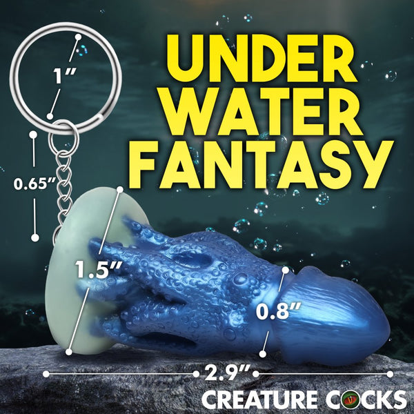 Creature Cocks Cocktopus Mini Dildo Key Chain - Extreme Toyz Singapore - https://extremetoyz.com.sg - Sex Toys and Lingerie Online Store - Bondage Gear / Vibrators / Electrosex Toys / Wireless Remote Control Vibes / Sexy Lingerie and Role Play / BDSM / Dungeon Furnitures / Dildos and Strap Ons &nbsp;/ Anal and Prostate Massagers / Anal Douche and Cleaning Aide / Delay Sprays and Gels / Lubricants and more...