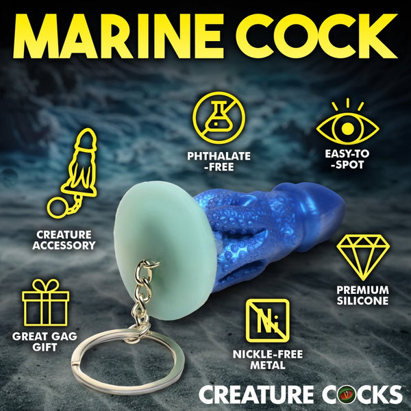 Creature Cocks Cocktopus Mini Dildo Key Chain - Extreme Toyz Singapore - https://extremetoyz.com.sg - Sex Toys and Lingerie Online Store - Bondage Gear / Vibrators / Electrosex Toys / Wireless Remote Control Vibes / Sexy Lingerie and Role Play / BDSM / Dungeon Furnitures / Dildos and Strap Ons &nbsp;/ Anal and Prostate Massagers / Anal Douche and Cleaning Aide / Delay Sprays and Gels / Lubricants and more...