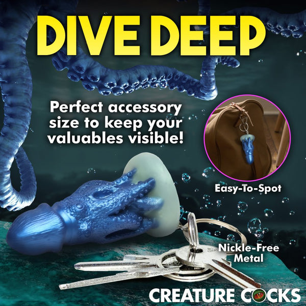 Creature Cocks Cocktopus Mini Dildo Key Chain - Extreme Toyz Singapore - https://extremetoyz.com.sg - Sex Toys and Lingerie Online Store - Bondage Gear / Vibrators / Electrosex Toys / Wireless Remote Control Vibes / Sexy Lingerie and Role Play / BDSM / Dungeon Furnitures / Dildos and Strap Ons &nbsp;/ Anal and Prostate Massagers / Anal Douche and Cleaning Aide / Delay Sprays and Gels / Lubricants and more...