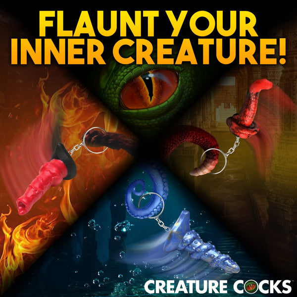 Creature Cocks Hell-Hound, Lord Kraken, & King Cobra Silicone Keychain Set - Extreme Toyz Singapore - https://extremetoyz.com.sg - Sex Toys and Lingerie Online Store - Bondage Gear / Vibrators / Electrosex Toys / Wireless Remote Control Vibes / Sexy Lingerie and Role Play / BDSM / Dungeon Furnitures / Dildos and Strap Ons &nbsp;/ Anal and Prostate Massagers / Anal Douche and Cleaning Aide / Delay Sprays and Gels / Lubricants and more...