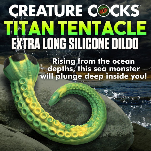 Creature Cocks Titan Tentacle Extra Long Silicone Dildo - Extreme Toyz Singapore - https://extremetoyz.com.sg - Sex Toys and Lingerie Online Store - Bondage Gear / Vibrators / Electrosex Toys / Wireless Remote Control Vibes / Sexy Lingerie and Role Play / BDSM / Dungeon Furnitures / Dildos and Strap Ons &nbsp;/ Anal and Prostate Massagers / Anal Douche and Cleaning Aide / Delay Sprays and Gels / Lubricants and more...