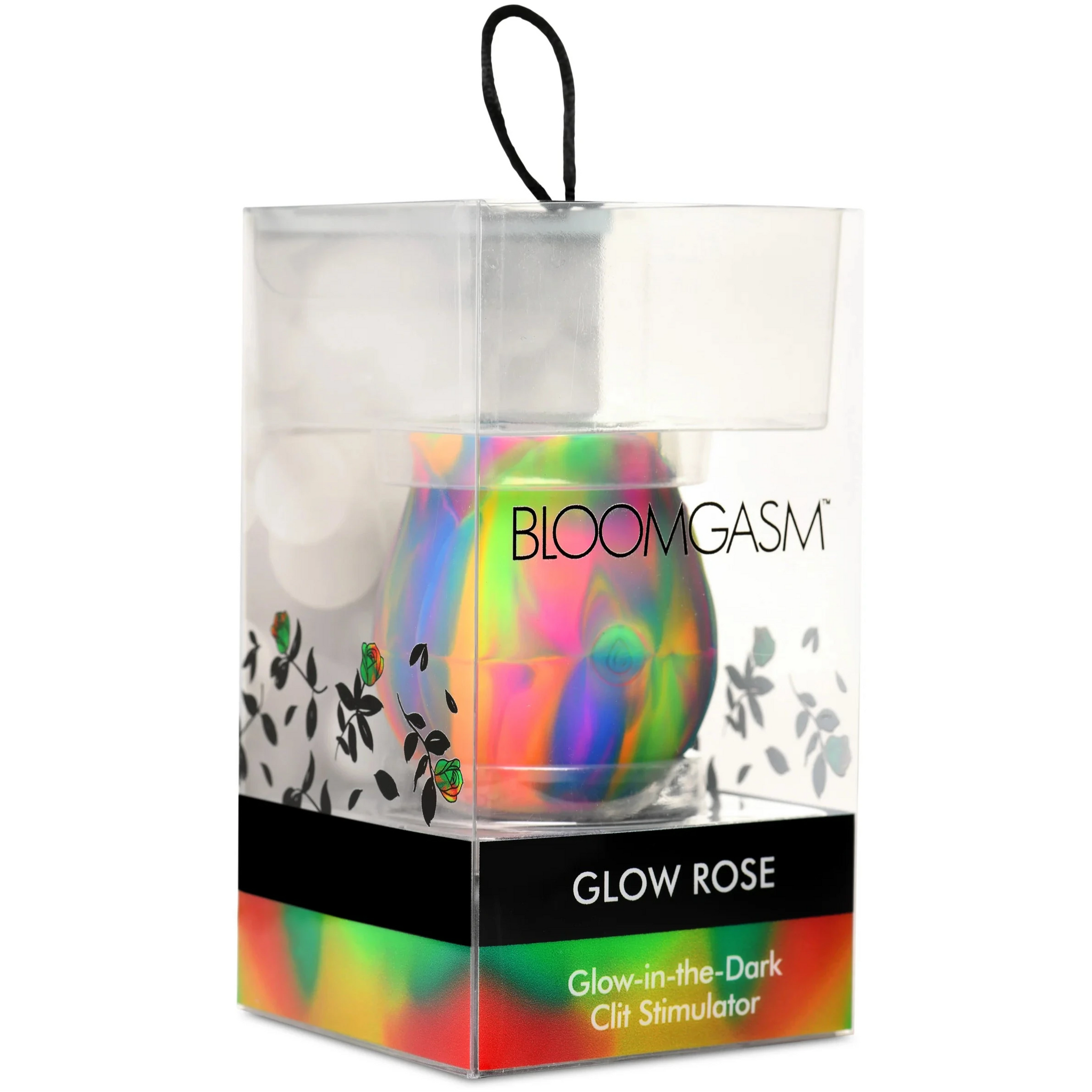 Glow Rose Rechargeable Glow-in-the-Dark Clitoral Stimulator