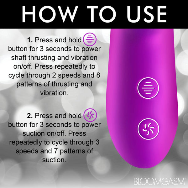 Inmi Shegasm Thrust Wave Thrusting and Sucking Rechargeable Silicone Rabbit Vibrator - Extreme Toyz Singapore - https://extremetoyz.com.sg - Sex Toys and Lingerie Online Store - Bondage Gear / Vibrators / Electrosex Toys / Wireless Remote Control Vibes / Sexy Lingerie and Role Play / BDSM / Dungeon Furnitures / Dildos and Strap Ons &nbsp;/ Anal and Prostate Massagers / Anal Douche and Cleaning Aide / Delay Sprays and Gels / Lubricants and more...