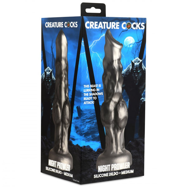 Creature Cocks Night Prowler Silicone Dildo (3 Sizes Available) - Extreme Toyz Singapore - https://extremetoyz.com.sg - Sex Toys and Lingerie Online Store - Bondage Gear / Vibrators / Electrosex Toys / Wireless Remote Control Vibes / Sexy Lingerie and Role Play / BDSM / Dungeon Furnitures / Dildos and Strap Ons  / Anal and Prostate Massagers / Anal Douche and Cleaning Aide / Delay Sprays and Gels / Lubricants and more...