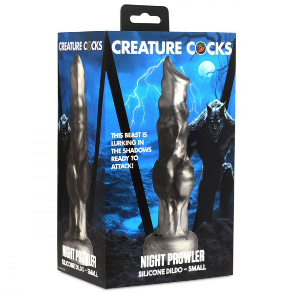 Creature Cocks Night Prowler Silicone Dildo (3 Sizes Available) - Extreme Toyz Singapore - https://extremetoyz.com.sg - Sex Toys and Lingerie Online Store - Bondage Gear / Vibrators / Electrosex Toys / Wireless Remote Control Vibes / Sexy Lingerie and Role Play / BDSM / Dungeon Furnitures / Dildos and Strap Ons  / Anal and Prostate Massagers / Anal Douche and Cleaning Aide / Delay Sprays and Gels / Lubricants and more...