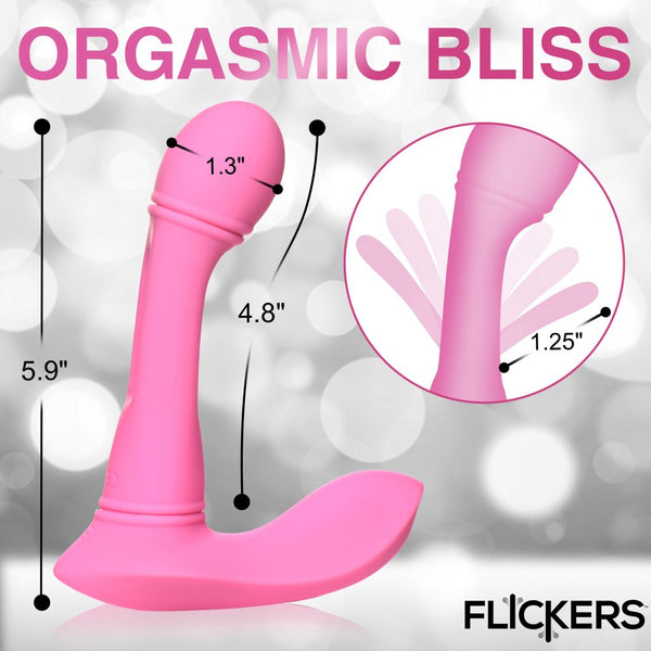 Inmi Flickers G-Flick Rechargeable G-Spot Flicking Silicone Vibrator with Remote - Extreme Toyz Singapore - https://extremetoyz.com.sg - Sex Toys and Lingerie Online Store - Bondage Gear / Vibrators / Electrosex Toys / Wireless Remote Control Vibes / Sexy Lingerie and Role Play / BDSM / Dungeon Furnitures / Dildos and Strap Ons &nbsp;/ Anal and Prostate Massagers / Anal Douche and Cleaning Aide / Delay Sprays and Gels / Lubricants and more...