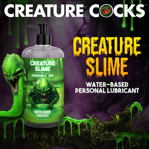 Creature Cocks Creature Slime Water-Based Lubricant - 16 oz. - Extreme Toyz Singapore - https://extremetoyz.com.sg - Sex Toys and Lingerie Online Store - Bondage Gear / Vibrators / Electrosex Toys / Wireless Remote Control Vibes / Sexy Lingerie and Role Play / BDSM / Dungeon Furnitures / Dildos and Strap Ons &nbsp;/ Anal and Prostate Massagers / Anal Douche and Cleaning Aide / Delay Sprays and Gels / Lubricants and more...