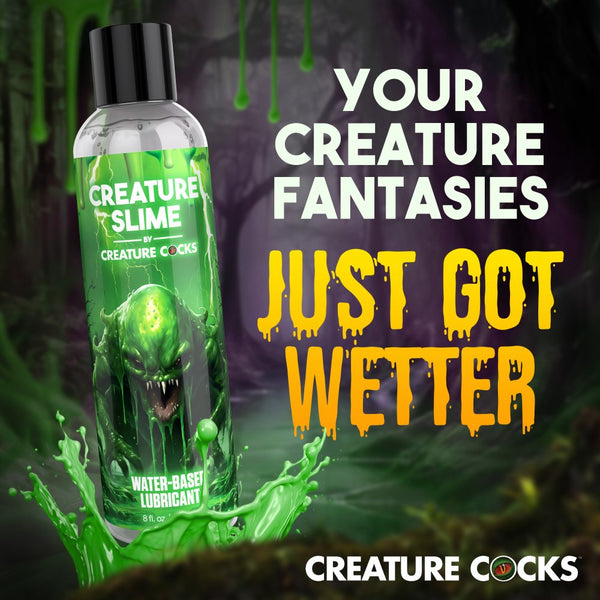 Creature Cocks Creature Slime Water-Based Lubricant - 8 oz. (236ml) - Extreme Toyz Singapore - https://extremetoyz.com.sg - Sex Toys and Lingerie Online Store - Bondage Gear / Vibrators / Electrosex Toys / Wireless Remote Control Vibes / Sexy Lingerie and Role Play / BDSM / Dungeon Furnitures / Dildos and Strap Ons &nbsp;/ Anal and Prostate Massagers / Anal Douche and Cleaning Aide / Delay Sprays and Gels / Lubricants and more...