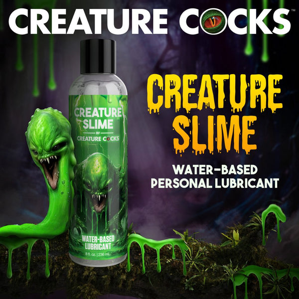 Creature Cocks Creature Slime Water-Based Lubricant - 8 oz. (236ml) - Extreme Toyz Singapore - https://extremetoyz.com.sg - Sex Toys and Lingerie Online Store - Bondage Gear / Vibrators / Electrosex Toys / Wireless Remote Control Vibes / Sexy Lingerie and Role Play / BDSM / Dungeon Furnitures / Dildos and Strap Ons &nbsp;/ Anal and Prostate Massagers / Anal Douche and Cleaning Aide / Delay Sprays and Gels / Lubricants and more...