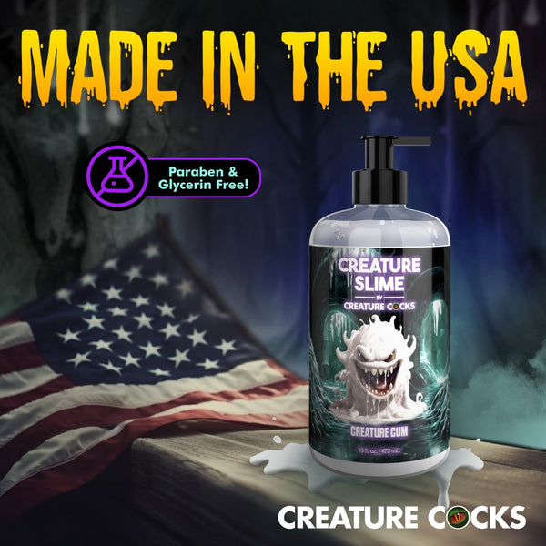 Creature Cocks Creature Slime Creature Cum - 16 oz. - Extreme Toyz Singapore - https://extremetoyz.com.sg - Sex Toys and Lingerie Online Store - Bondage Gear / Vibrators / Electrosex Toys / Wireless Remote Control Vibes / Sexy Lingerie and Role Play / BDSM / Dungeon Furnitures / Dildos and Strap Ons &nbsp;/ Anal and Prostate Massagers / Anal Douche and Cleaning Aide / Delay Sprays and Gels / Lubricants and more...