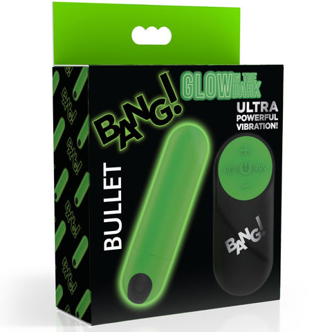 Glow-in-the-Dark Remote Control Silicone Bullet