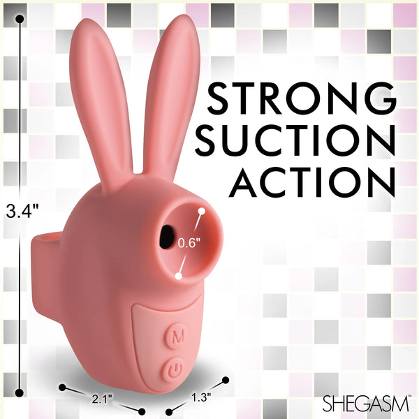 Sucky Bunny Rechargeable Clit Stimulator - Pink