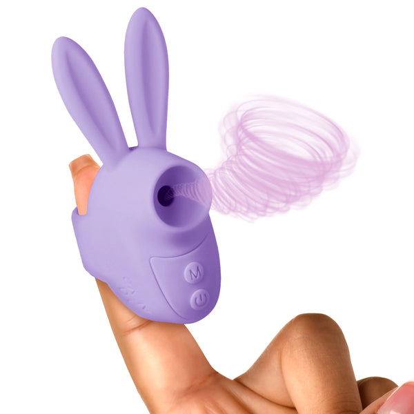 Sucky Bunny Rechargeable Clit Stimulator - Purple