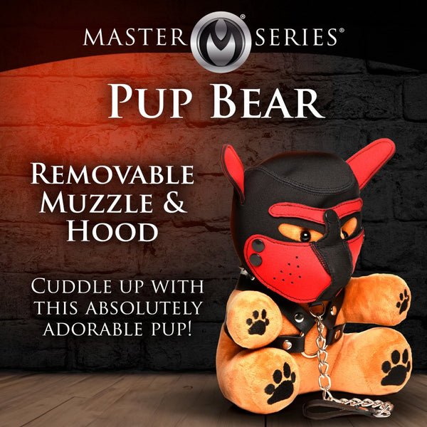 Master Series  Pup Bear with Removeable Muzzle and Hood - Extreme Toyz Singapore - https://extremetoyz.com.sg - Sex Toys and Lingerie Online Store - Bondage Gear / Vibrators / Electrosex Toys / Wireless Remote Control Vibes / Sexy Lingerie and Role Play / BDSM / Dungeon Furnitures / Dildos and Strap Ons &nbsp;/ Anal and Prostate Massagers / Anal Douche and Cleaning Aide / Delay Sprays and Gels / Lubricants and more...