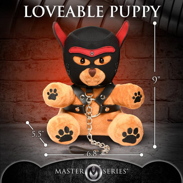 Master Series  Pup Bear with Removeable Muzzle and Hood - Extreme Toyz Singapore - https://extremetoyz.com.sg - Sex Toys and Lingerie Online Store - Bondage Gear / Vibrators / Electrosex Toys / Wireless Remote Control Vibes / Sexy Lingerie and Role Play / BDSM / Dungeon Furnitures / Dildos and Strap Ons &nbsp;/ Anal and Prostate Massagers / Anal Douche and Cleaning Aide / Delay Sprays and Gels / Lubricants and more...