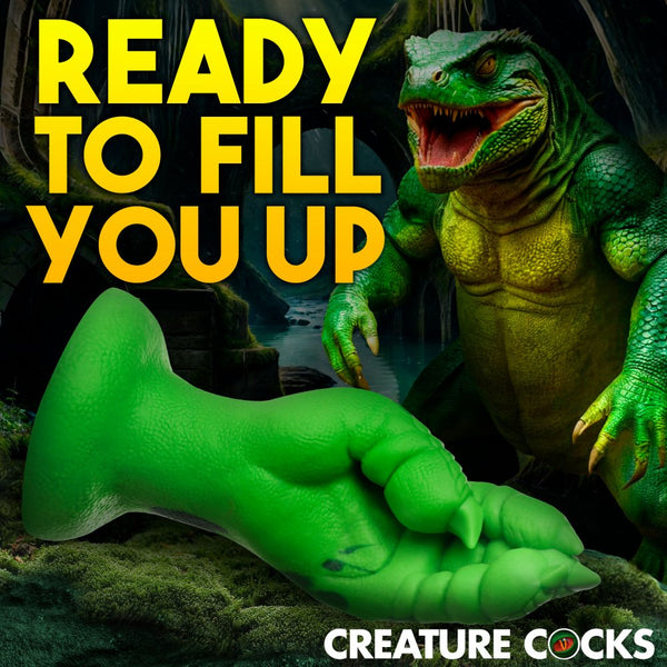 Creature Cocks Raptor Claw Fisting Silicone Dildo - Green - Extreme Toyz Singapore - https://extremetoyz.com.sg - Sex Toys and Lingerie Online Store - Bondage Gear / Vibrators / Electrosex Toys / Wireless Remote Control Vibes / Sexy Lingerie and Role Play / BDSM / Dungeon Furnitures / Dildos and Strap Ons &nbsp;/ Anal and Prostate Massagers / Anal Douche and Cleaning Aide / Delay Sprays and Gels / Lubricants and more...