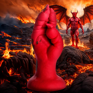 Creature Cocks Demon Claw Fisting Silicone Dildo - Red - Extreme Toyz Singapore - https://extremetoyz.com.sg - Sex Toys and Lingerie Online Store - Bondage Gear / Vibrators / Electrosex Toys / Wireless Remote Control Vibes / Sexy Lingerie and Role Play / BDSM / Dungeon Furnitures / Dildos and Strap Ons &nbsp;/ Anal and Prostate Massagers / Anal Douche and Cleaning Aide / Delay Sprays and Gels / Lubricants and more...