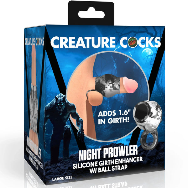 ナイトプラウラー シリコン製 ガースエンハンサー（ボールストラップ付き） Lサイズ