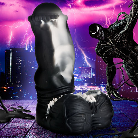 Creature Cocks Venom Silicone Dildo - Extreme Toyz Singapore - https://extremetoyz.com.sg - Sex Toys and Lingerie Online Store - Bondage Gear / Vibrators / Electrosex Toys / Wireless Remote Control Vibes / Sexy Lingerie and Role Play / BDSM / Dungeon Furnitures / Dildos and Strap Ons  / Anal and Prostate Massagers / Anal Douche and Cleaning Aide / Delay Sprays and Gels / Lubricants and more...