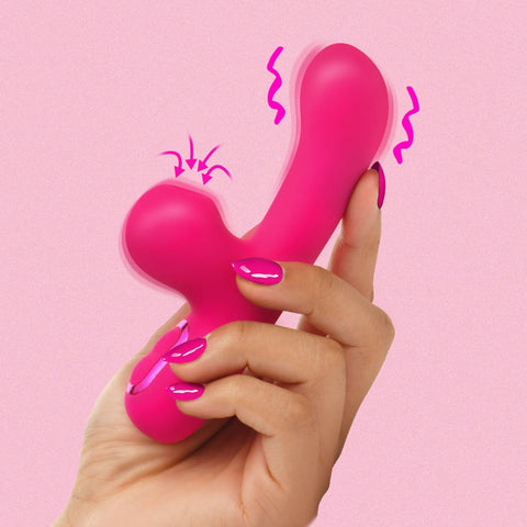 Bang! Mini Suction Silicone G-Spot Rechargeable Rabbit Vibrator - Extreme Toyz Singapore - https://extremetoyz.com.sg - Sex Toys and Lingerie Online Store - Bondage Gear / Vibrators / Electrosex Toys / Wireless Remote Control Vibes / Sexy Lingerie and Role Play / BDSM / Dungeon Furnitures / Dildos and Strap Ons &nbsp;/ Anal and Prostate Massagers / Anal Douche and Cleaning Aide / Delay Sprays and Gels / Lubricants and more...