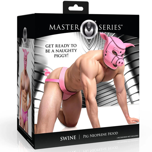 Swine Pig Neoprene Hood