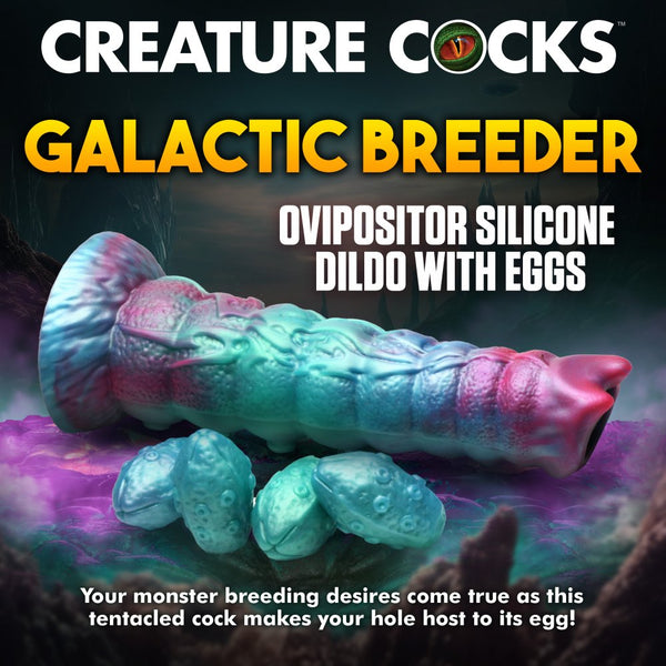 Creature Cocks Galactic Breeder Ovipositor Silicone Dildo with Eggs - Extreme Toyz Singapore - https://extremetoyz.com.sg - Sex Toys and Lingerie Online Store - Bondage Gear / Vibrators / Electrosex Toys / Wireless Remote Control Vibes / Sexy Lingerie and Role Play / BDSM / Dungeon Furnitures / Dildos and Strap Ons &nbsp;/ Anal and Prostate Massagers / Anal Douche and Cleaning Aide / Delay Sprays and Gels / Lubricants and more...