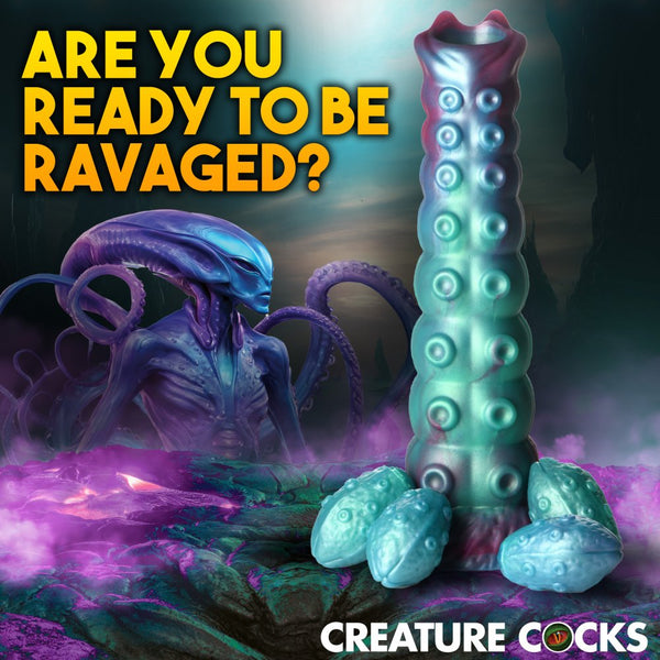 Creature Cocks Galactic Breeder Ovipositor Silicone Dildo with Eggs - Extreme Toyz Singapore - https://extremetoyz.com.sg - Sex Toys and Lingerie Online Store - Bondage Gear / Vibrators / Electrosex Toys / Wireless Remote Control Vibes / Sexy Lingerie and Role Play / BDSM / Dungeon Furnitures / Dildos and Strap Ons &nbsp;/ Anal and Prostate Massagers / Anal Douche and Cleaning Aide / Delay Sprays and Gels / Lubricants and more...