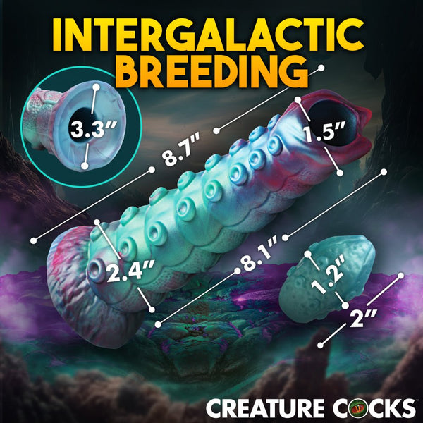 Creature Cocks Galactic Breeder Ovipositor Silicone Dildo with Eggs - Extreme Toyz Singapore - https://extremetoyz.com.sg - Sex Toys and Lingerie Online Store - Bondage Gear / Vibrators / Electrosex Toys / Wireless Remote Control Vibes / Sexy Lingerie and Role Play / BDSM / Dungeon Furnitures / Dildos and Strap Ons &nbsp;/ Anal and Prostate Massagers / Anal Douche and Cleaning Aide / Delay Sprays and Gels / Lubricants and more...