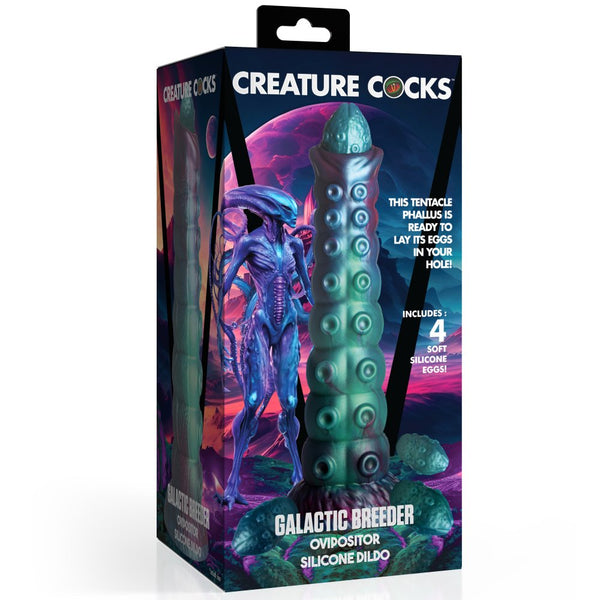 Creature Cocks Galactic Breeder Ovipositor Silicone Dildo with Eggs - Extreme Toyz Singapore - https://extremetoyz.com.sg - Sex Toys and Lingerie Online Store - Bondage Gear / Vibrators / Electrosex Toys / Wireless Remote Control Vibes / Sexy Lingerie and Role Play / BDSM / Dungeon Furnitures / Dildos and Strap Ons &nbsp;/ Anal and Prostate Massagers / Anal Douche and Cleaning Aide / Delay Sprays and Gels / Lubricants and more...