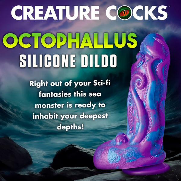 Creature Cocks Octophallus Silicone Dildo - Extreme Toyz Singapore - https://extremetoyz.com.sg - Sex Toys and Lingerie Online Store - Bondage Gear / Vibrators / Electrosex Toys / Wireless Remote Control Vibes / Sexy Lingerie and Role Play / BDSM / Dungeon Furnitures / Dildos and Strap Ons &nbsp;/ Anal and Prostate Massagers / Anal Douche and Cleaning Aide / Delay Sprays and Gels / Lubricants and more...