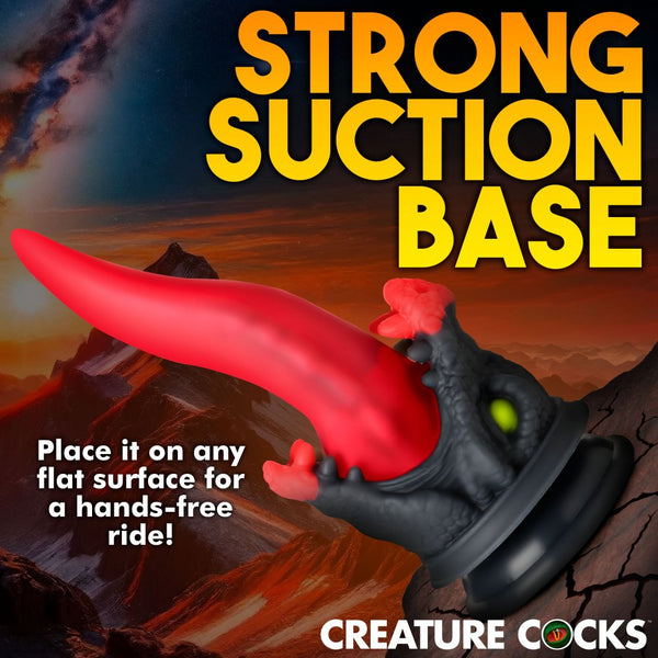 Creature Cocks Dragon Roar Silicone Dildo - Extreme Toyz Singapore - https://extremetoyz.com.sg - Sex Toys and Lingerie Online Store - Bondage Gear / Vibrators / Electrosex Toys / Wireless Remote Control Vibes / Sexy Lingerie and Role Play / BDSM / Dungeon Furnitures / Dildos and Strap Ons &nbsp;/ Anal and Prostate Massagers / Anal Douche and Cleaning Aide / Delay Sprays and Gels / Lubricants and more...